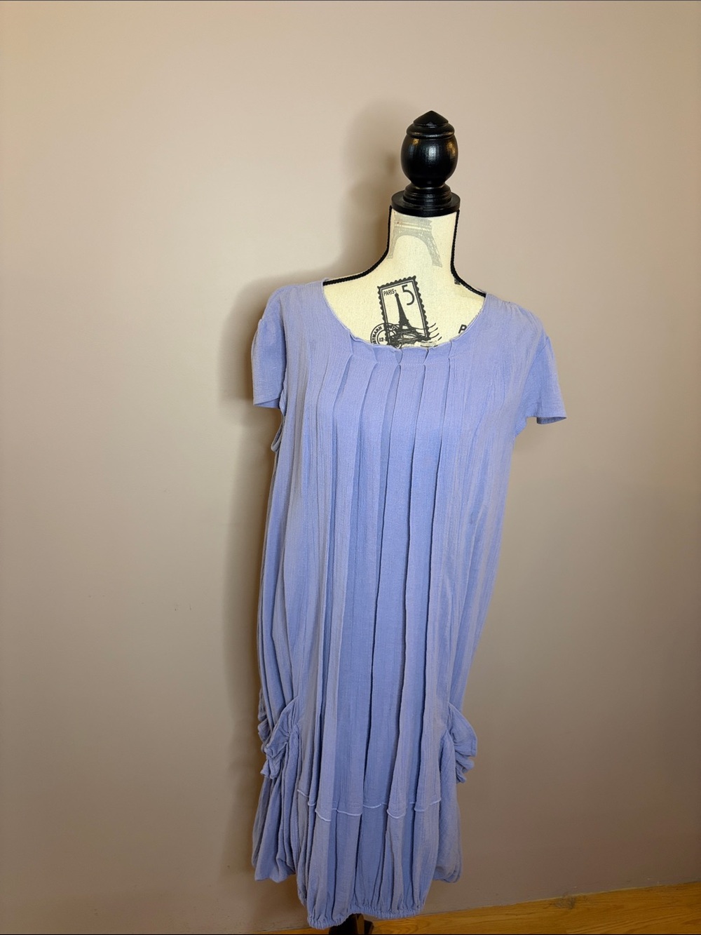 April Cornell Pleated Midi Dress